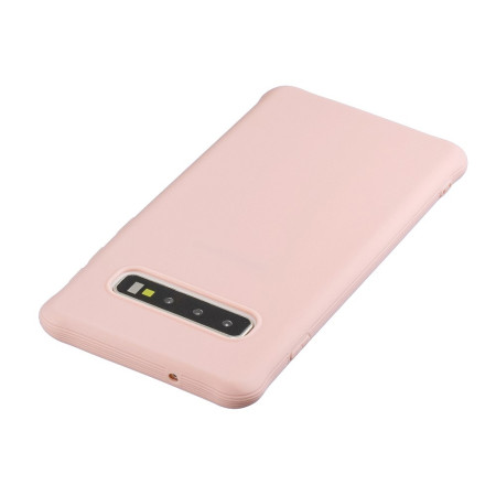 Husa protectie Flippy compatibila cu Samsung Galaxy S10 Plus Matte Tpu Roz