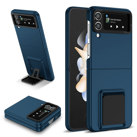 Husa de protectie Flippy, Pliere Tridimensionala, Multifunctionala, PC, pentru Samsung Galaxy Z Flip 5, Albastru