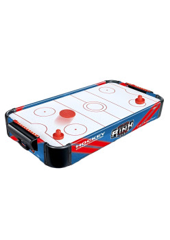 Masa Air Hockey Graffiti fara Picioare, Flippy, PVC, 2 Pucuri, Tabela Scor, 2 Impingatoare, 76x38x9 cm, Albastru