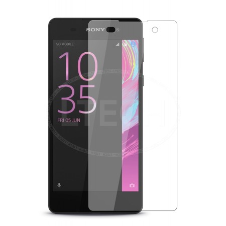 Folie Sticla Securizata Flippy, 9H, Transparenta HD, pentru Sony Xperia E5 Transparent