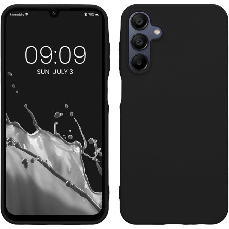 Husa de Protectie Matte TPU, Flippy, pentru Samsung Galaxy A35 5G, Protectie Camera, Antisoc, Antizgariere, Antialunecare, Acoperire Completa, Negru