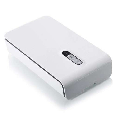 Sterilizator UV Alb pentru telefoane, cu functie difuzor aromatherapy si incarcare USB