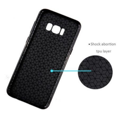 Husa Samsung Galaxy S8 i-Zore Carbon Fiber Negru