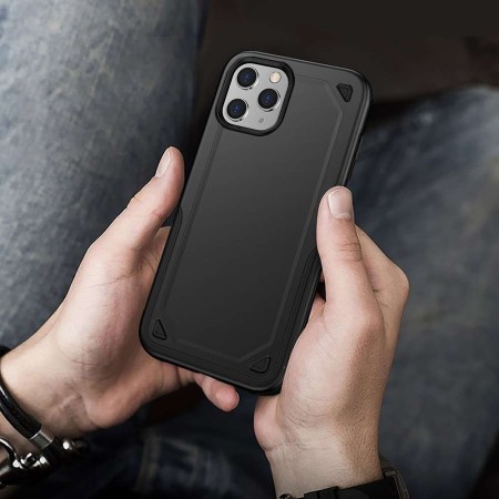 Husa Flippy Apple iPhone 11 Pro Defender Model 2, Negru