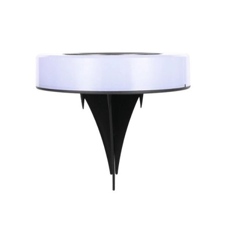 Lampa solara LED, sub forma de cerc, pentru gazon sau gradina, Rezistenta la apa, Flippy, Multicolor