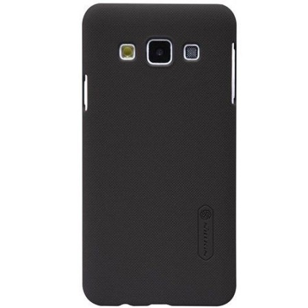 Husa Samsung Galaxy A3 2015 Nillkin Frosted Shield Negru + Folie de protectie