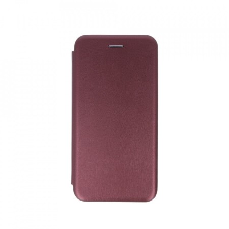 Husa de protectie Flippy compatibila cu Apple iPhone 13 Mini Magnet Book Case Bordo