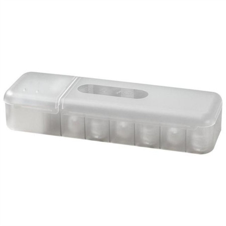 Cutie Organizatoare pentru Cabluri, Flippy, din Plastic, 28 x 9 x 6 cm, Alb