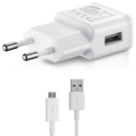 Incarcator Retea Micro USB Samsung EP-TA12EWE 1,5 m Bulk Alb