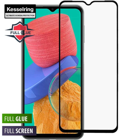 Folie sticla protectie Full Glue pentru Samsung Galaxy A9 2018, Negru