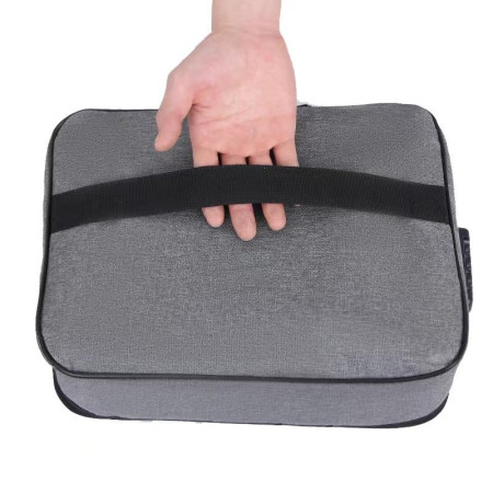 Geanta Flippy pentru Depozitare Acte si Documente, Facturi, Carduri, cu Cod de Securitate, 2 Compartimente, Impermeabila, 37 x 10.5 x 27 cm, Gri