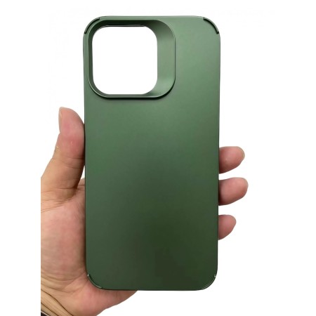 Husa Apple iPhone 15, Flippy, din Silicon Lichid, Interior din Microfibra, Lentile Fosforescente de Protectie Camera, Anti Amprenta, Rezistenta la Socuri, Verde