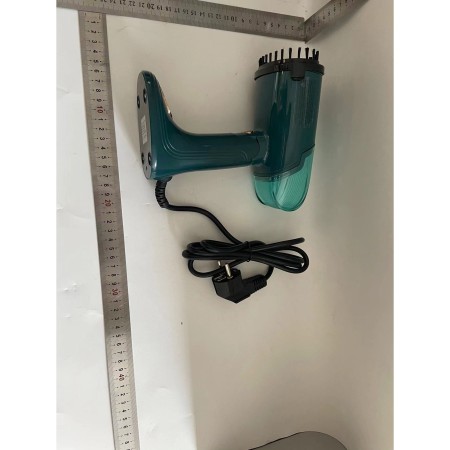 Folding handheld ironing machine - Color: turquoise; Product specifications: European standard cross-border (220V-240V)