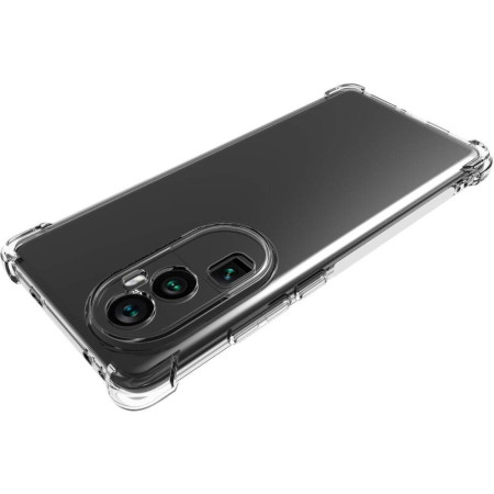 Husa de Protectie, Flippy, Compatibila cu Oppo Reno 10 Pro, TPU Antisoc, Protectie Colturi, 1.5 mm Transparent