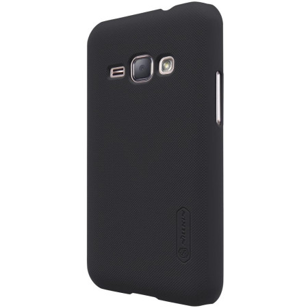 Husa de protectie pentru Samsung Galaxy J1 2015 Nillkin Frosted Shield Negru + Folie de protectie