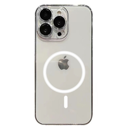 Husa protectie Flippy pentru Apple iPhone  11, MagSafe Silicone, Protectie si folie camera inclusa, protectie camera, Transparent