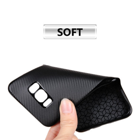 Husa Samsung Galaxy S8 i-Zore Carbon Fiber Negru