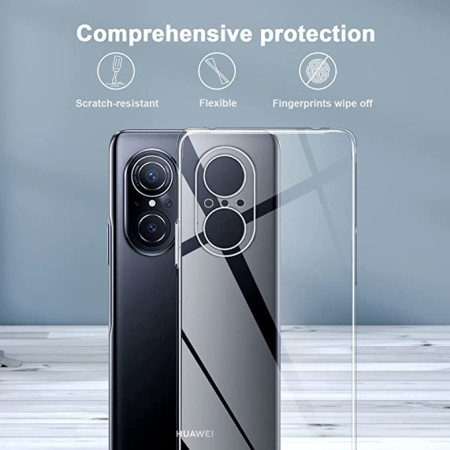 Husa de Protectie pentru Huawei NOVA 9 SE, Flippy, TPU, Silicon Premium Antisoc, Transparenta