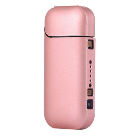 Husa Flippy pentru IQOS 2.4 Plus, Capac de Protectie, Anti Soc si Zgarieturi, Full Body, din Plastic, 11.5 x 5 x 2.3 cm, Roz Auriu