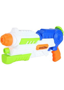 Pistol cu Apa pentru Copii, Rezervor, Pentru Piscina/Plaja, Flippy, 6ani+, Albastru/Multicolor, 1000ML