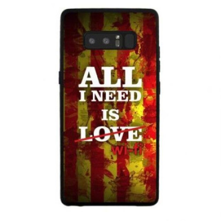 Husa Samsung A7 2017 Multicolor Mesaj Love