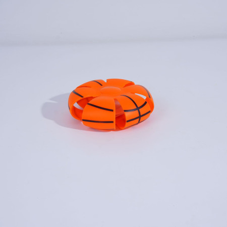 Minge UFO Basketball Flippy cu deformare, diametru 8 cm, 3 ani +, lumini LED interactiva, minge magică OZN zburator, minge zburătoare