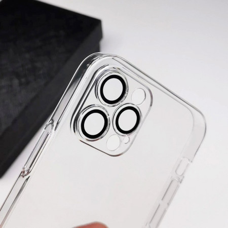 Husa protectie Flippy pentru Apple iPhone  11, MagSafe Silicone, Protectie si folie camera inclusa, protectie camera, Transparent