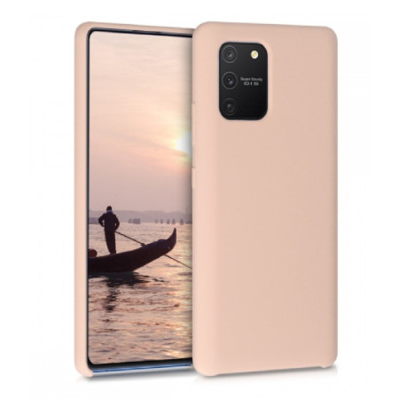 Husa protectie Flippy compatibila cu Samsung S10 Lite Matte Tpu Roz