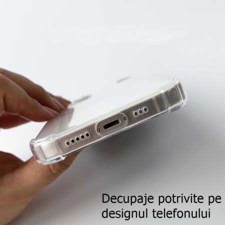 Husa de protectie Flippy, TPU, pentru Apple iPhone 13 Mini 5.4 inch, Antisoc, Protectie colturi, Rezistenta la impact, Transparenta