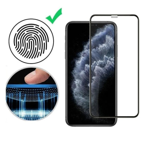 Folie Sticla Huawei P20 Lite 2019, Full Glue, Negru