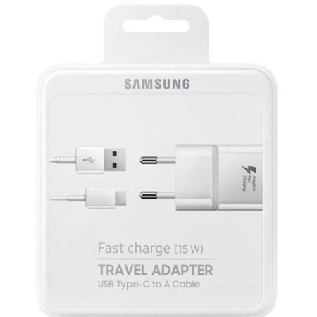 Incarcator Retea USB Type C Samsung EP-TA20EWECGWW Blister Alb