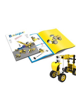 Set pentru construit masini, Flippy, Educativ si creativ, 100 piese