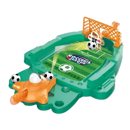 Joc de Masa Mini Fotbal Interactiv pentru Copii, Flippy, Board Game, Mingi si Figurine Incluse, 30x19.5x6.8 cm, Multicolor