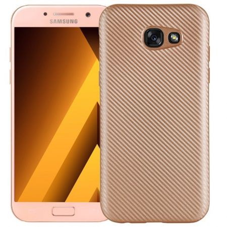 Husa Samsung Galaxy A5 2017 i-Zore Carbon Fiber Auriu