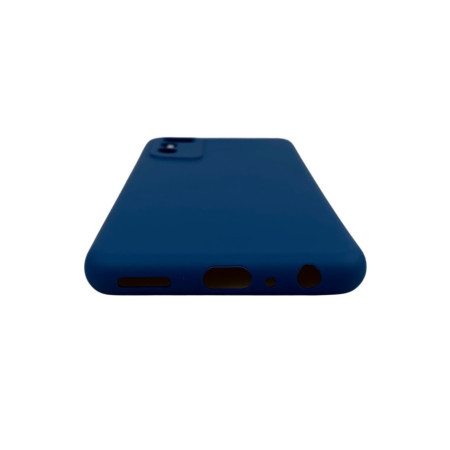 Husa protectie compatibila cu Huawei Enjoy Z Liquid Silicone Case Albastru inchis