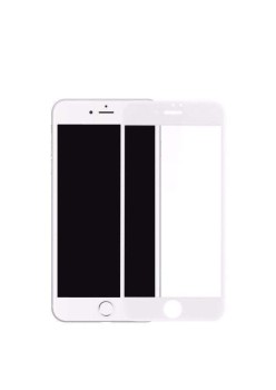 Folie Sticla Apple iPhone 6 Plus Flippy® 4D/5D Alb