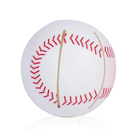 Minge UFO baseball Flippy cu deformare, diametru 8 cm, 3 ani +, lumini LED interactiva, minge magică OZN zburator, minge zburătoare, Alb