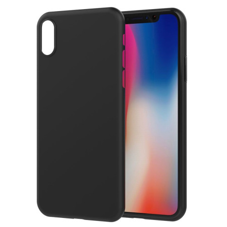 Husa Apple iPhone X TPU moale Negru