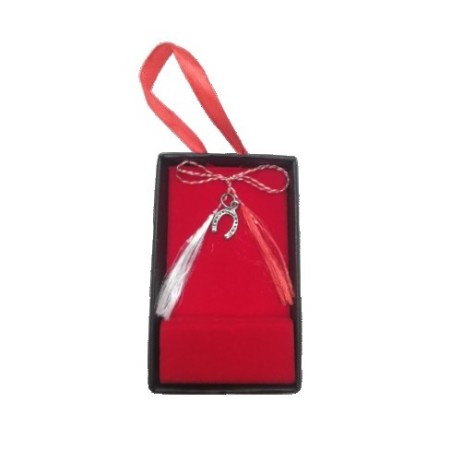 Martisor Argint 925 Potcoava 5cm x 8cm