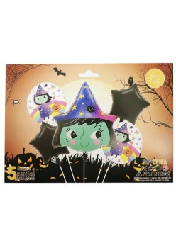 Set 5 baloane folie Halloween , 30- 40 cm, model 5