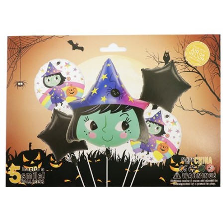 Set 5 baloane folie Halloween , 30- 40 cm, model 5