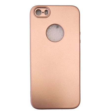 Husa Apple iPhone 5/5S/SE Full Silicone 360 Roz Auriu