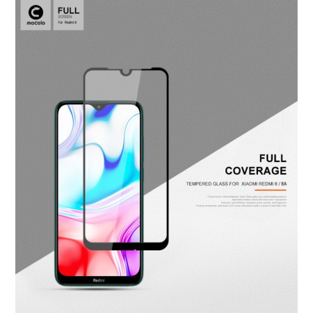 Folie Sticla Flippy® compatibila cu Xiaomi Redmi 8 111D Negru