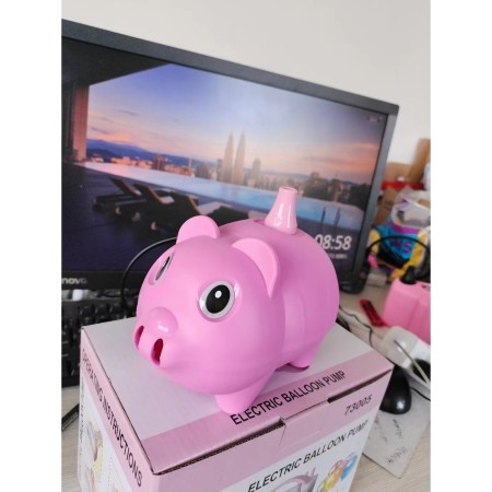 15.5*11*12.5 cm - Piggy Electric Balloon Pump  -  380 w