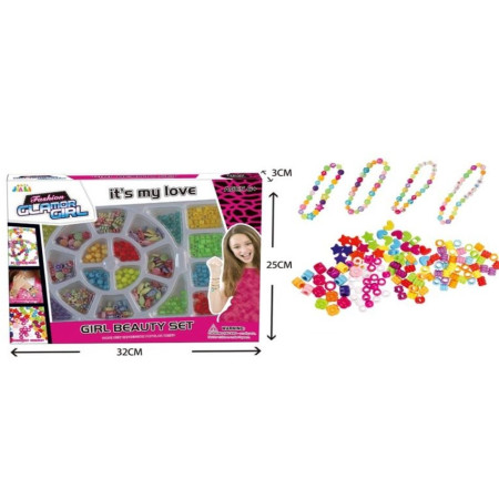 Set creativ Flippy DIY pentru confectionat bratari, Multicolor, model 11