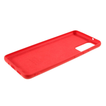 Husa protectie compatibila cu Samsung S20 Liquid Silicone Case Rosu