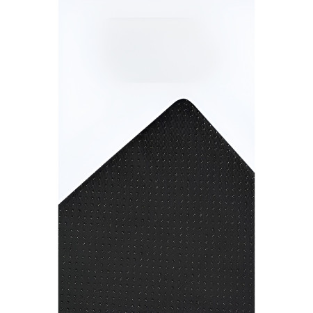 Covoras pentru Litiera, Flippy, Covor cu Doua Fete pentru Pisici, Rezistent la Apa, Colectare Granule de Nisip, Antiderapant, 40x50 cm, Negru