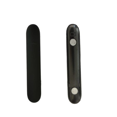 Set Husa Si Capac Plastic Flippy, pentru IQOS Iluma, de Protectie, Capac Magnetic, Anti Soc si Zgarieturi, 20 gr, 12 x 4 x 2.5 cm, Model Pasari, Negru