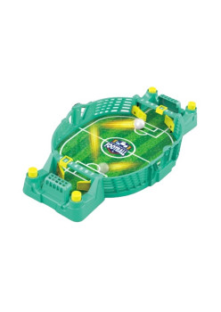 Fotbal de Masa Interactiv pentru Copii, Flippy, cu 2 Mingi Incluse, Tabela Scor, 22.8x12x4 cm, Verde