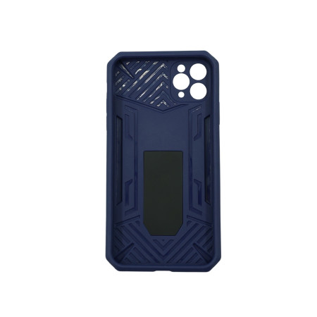 Husa de protectie Flippy pentru Apple iPhone 12 Defender Sergeant Brave cu suport, Albastru inchis